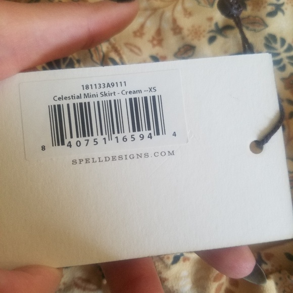Spell Celestial Mini Skirt - Picture 6 of 7